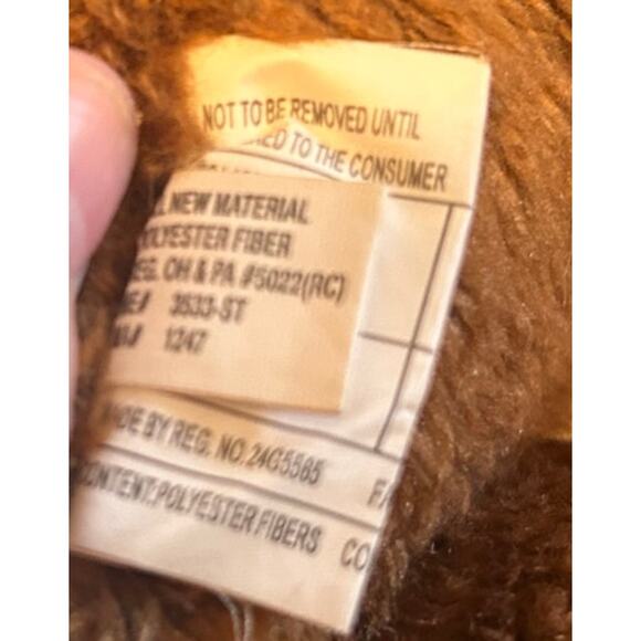 GUC Lot of 2 Goffa International Brown Teddy Bears Identical 17" Cuddly - Picture 3 of 6